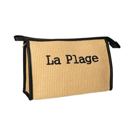 Geantă Toaletă Leek Riet La Plage, 30x20 cm, bej, material textil