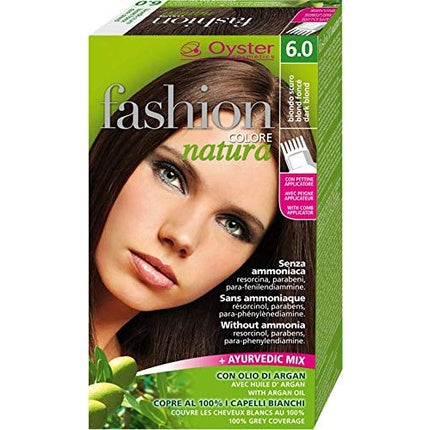 Vopsea de păr, Fashion Natura, Dark Blonde 6.0, fără amoniac