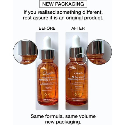 Serum Facial JUMISO All Day Vitamin C, 30ml, Ambalaj Sticlă Maro