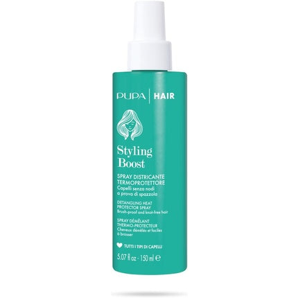 Spray termo-protector Pupa Milano, 150 ml, pentru descurcare