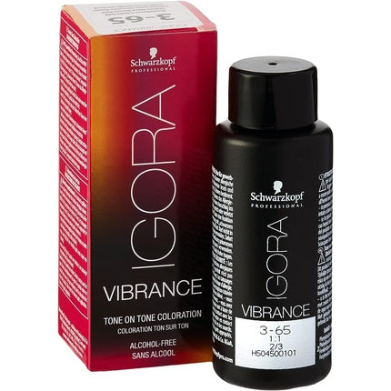 Vopsea de păr, Schwarzkopf, Igora Vibrance, Castaniu Închis Ciocolatiu Auriu, 60ml