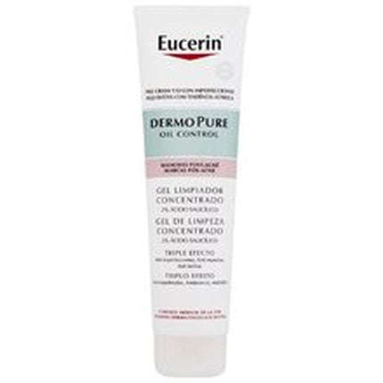 Gel de Curățare Facială Eucerin DermoPure, Triple Effect, 200 ml