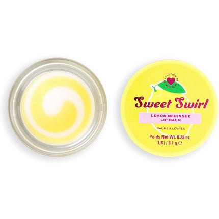 Balsam Buze, Revolution Beauty, Sweet Swirl, Galben