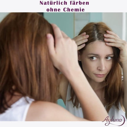 Vopsea de păr, Ayluna, Tiefschwarz, negru intens bio