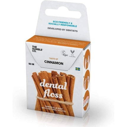 Ață dentară Humble Cinnamon 50m, ambalaj din carton