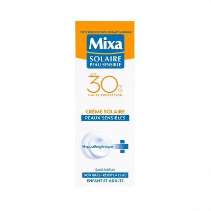 Cremă solară Mixa cu Toleranță Optimală SPF 30, 75 ml
