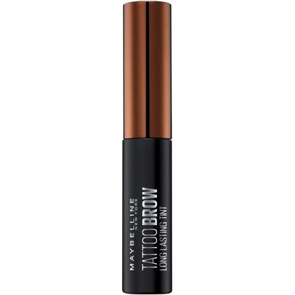 Gel colorant semi-permanent pentru sprancene, Maybelline New York, Tattoo Brow, Waterproof