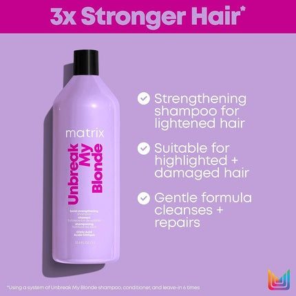 Șampon Matrix Total Results Unbreak My Blonde, 1000ml