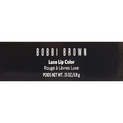 Ruj crem Bobbi Brown Luxe Lip Color 7 Pink Buff, ambalaj negru