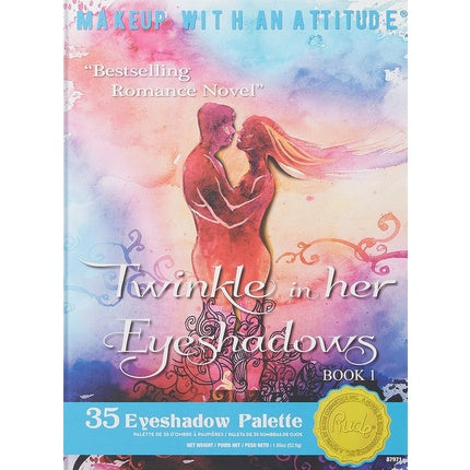Paletă de farduri pentru ochi Rude - Twinkle in her Eyeshadows Book 1, 35 culori