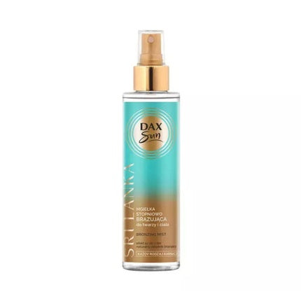 DAX Sun Sri Lanka, Spray Bronzant Gradual cu Efect de Uscare Rapidă, 200 ml, Culoarea Solului