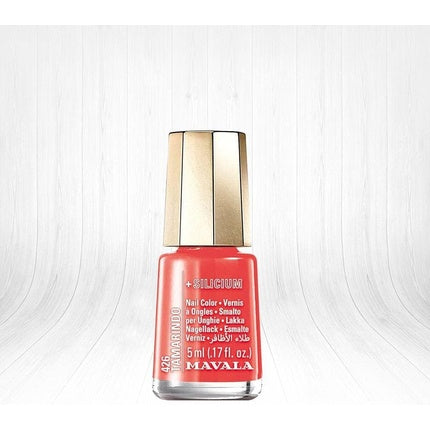 Lac de unghii Mavala Tamarindo, culoare portocalie, capacitate 5ml