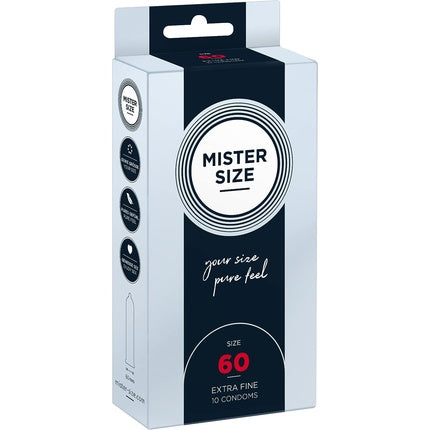 Prezervative Mister Size Ultra-Sensibile, Mărime L-XL