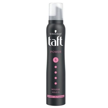 Mousse de coafare Schwarzkopf Taft Power Hold 5, cutie cu 6 bucăți, 200ml
