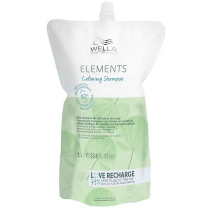 Șampon Wella Professional Elements Calming Refill Pack 1000ml