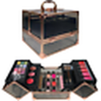 Etui Machiaj, Technic, Negru, Rose Gold