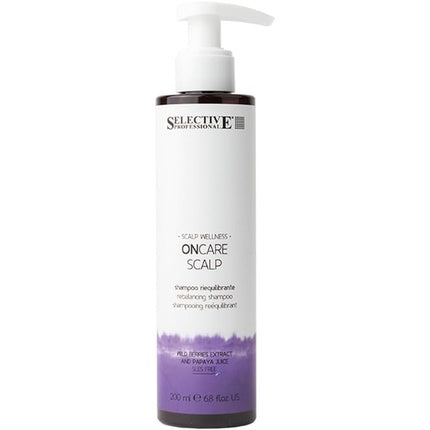 Șampon rebalansant pentru scalp, Selective Professional, On Care, 200ml, alb-violet