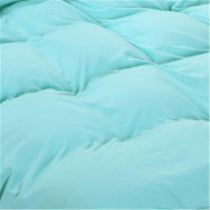 Lenjerie pat, BrandX, turcoaz, bumbac