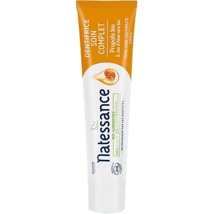 Dentifrice Natessance Complete Care Propolis Organic, 75ml