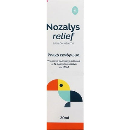Nozalys Relief Spray, Epsilon Health, 20ml, spray nasal
