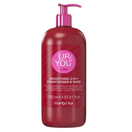 Condiționator și Mască de Netezire, Inebrya Up To You Liss, 1000 ml