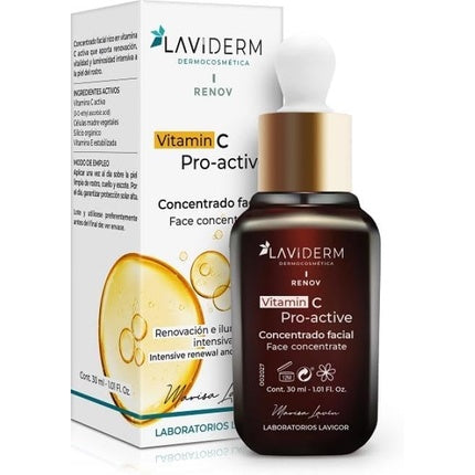 Ser facial Laiderm Renov Vitamin C Pro-Active, 30ml
