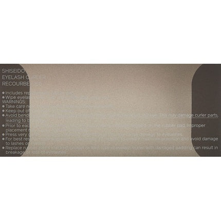 Aparat de întors gene, Shiseido SMK, compact