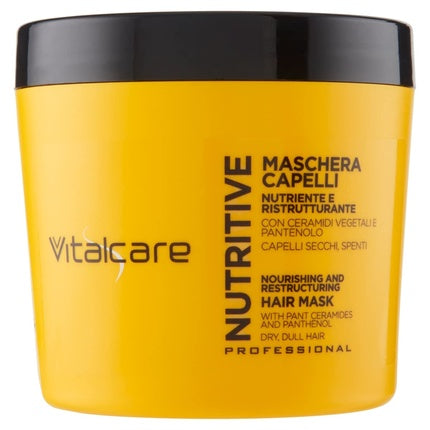 Masca de păr Vitalcare Nutritive, galbenă