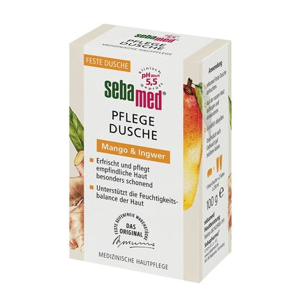 Gel de duș solid, Sebamed, Mango și ghimbir, 100g