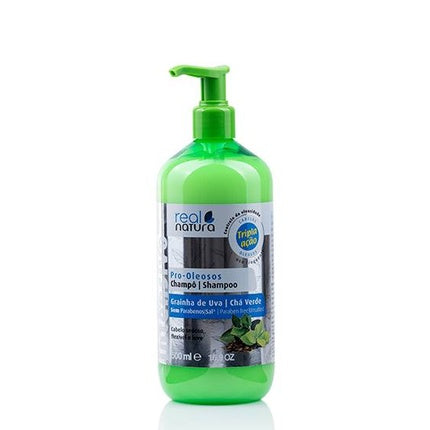 Șampon Real Natura fără sare pentru păr gras, 500ml