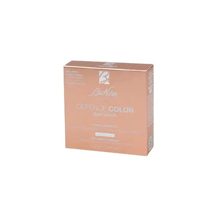 Bionike Defence Color Sun Touch Compact Powder, 501 Sable, pudră compactă, ambalaj rozaliu