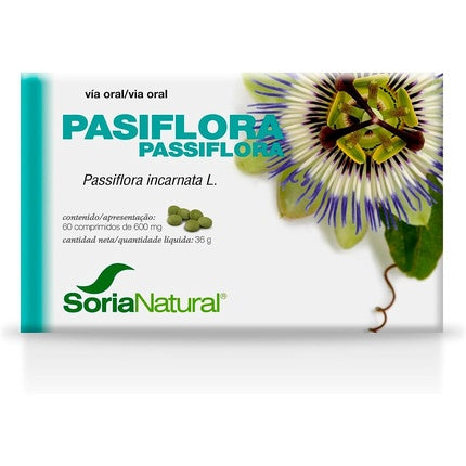Supliment Passiflora, Soria Natural, 60 comprimate