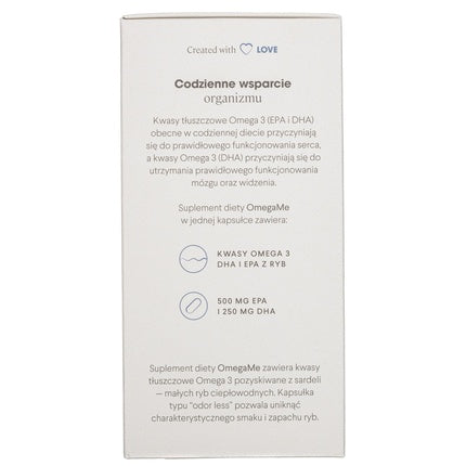 Supliment OmegaMe, Health Labs, 60 capsule, cutie albă