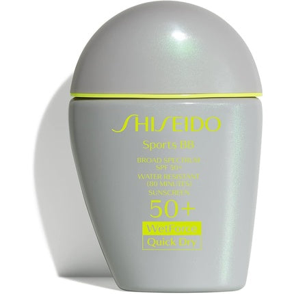 BB Cream Waterproof SPF50, Shiseido, Sports, 30ml