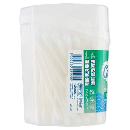 Bețișoare meșe Cotoneve, antibacteriene, 100 bucăți
