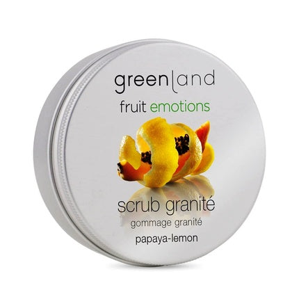 Exfoliant Față și Corp, Greenland, Papaya-Lămâie, 200ml