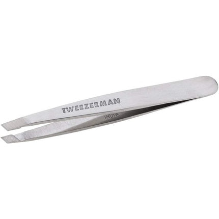 Pensetă Tweezerman Mini Slant, inox, clasic