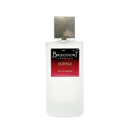Set Parfum Brecourt Subtile, Eau de Parfum, 100 ml + 4x7 ml, sticlă alb mat