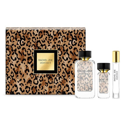 Set 3 x Eau de Parfum Rachel Zoe Instinct - Cutie imprimeu leopard