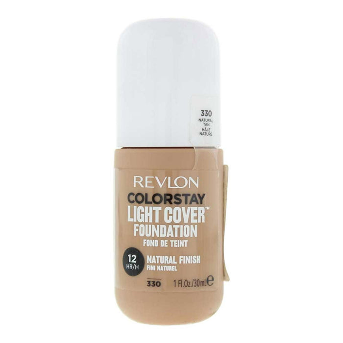 Fond de ten lichid Revlon ColorStay Light Cover, nuanța 330 Bronz natural, SPF 30, 30 ml