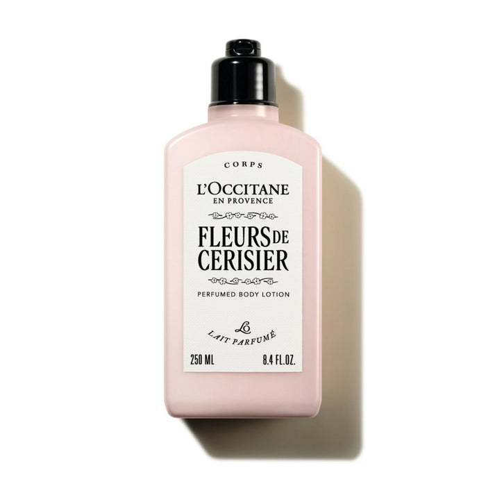 Loțiune de corp L'Occitane en Provence Fleurs De Cerisier, hidratantă, pentru utilizare zilnică, 250 ml