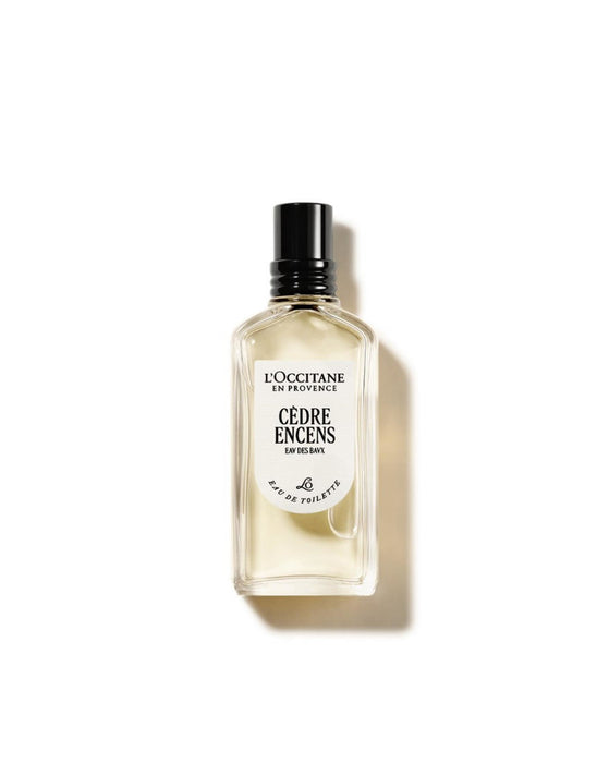 Apă de toaletă L'Occitane en Provence Cèdre Encens by Baux, pentru bărbați, 50 ml
