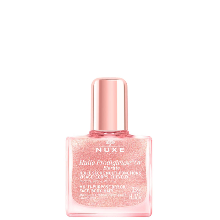 Ulei Nuxe Huile Prodigieuse Or Florale, hidratant, pentru față, corp și păr, miniatură 10 ml