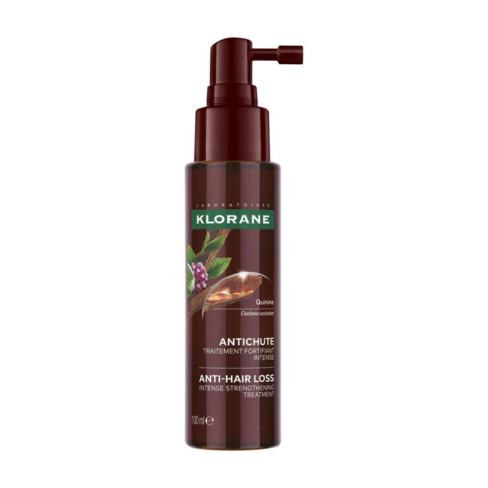 Ser pentru păr Klorane Chinina și Floare de colț, fortifiant, împotriva căderii părului, vegan, 100 ml