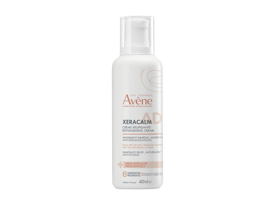 Cremă relipidantă Avène XeraCalm A.D., pentru piele foarte uscată, 400 ml