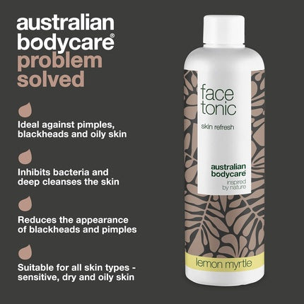 Spray Facial Australian Bodycare Face Tonic Lemon Myrtle, Fără Alcool, 150ml