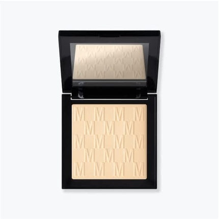 Pudră compactă NUDE VENUS Gold Cream 103, culoare nude, ambalaj negru lucios