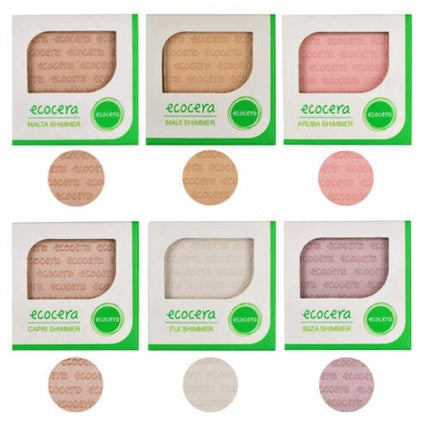 Pudră iluminatoare Ecocera, vegan, 10g