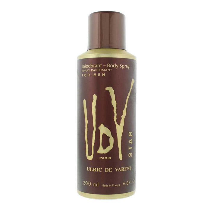 Deodorant spray Ulric De Varens Star, pentru bărbați, 200 ml