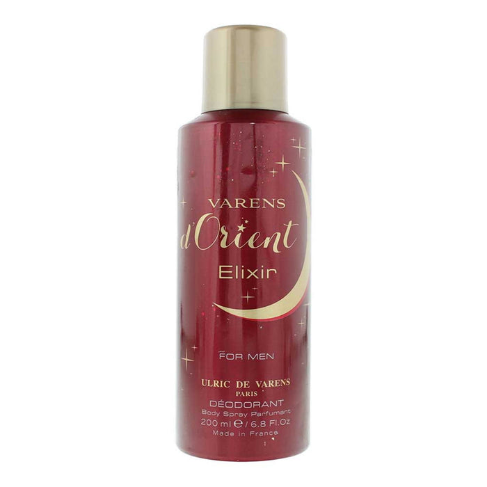 Deodorant spray parfumat Ulric De Varens Varens D'Orient Elixir, pentru bărbați, 200 ml